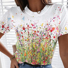 Load image into Gallery viewer, Comfy Print Short Sleeve Top
