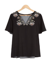 Load image into Gallery viewer, Classy Print Short Sleeve Top
